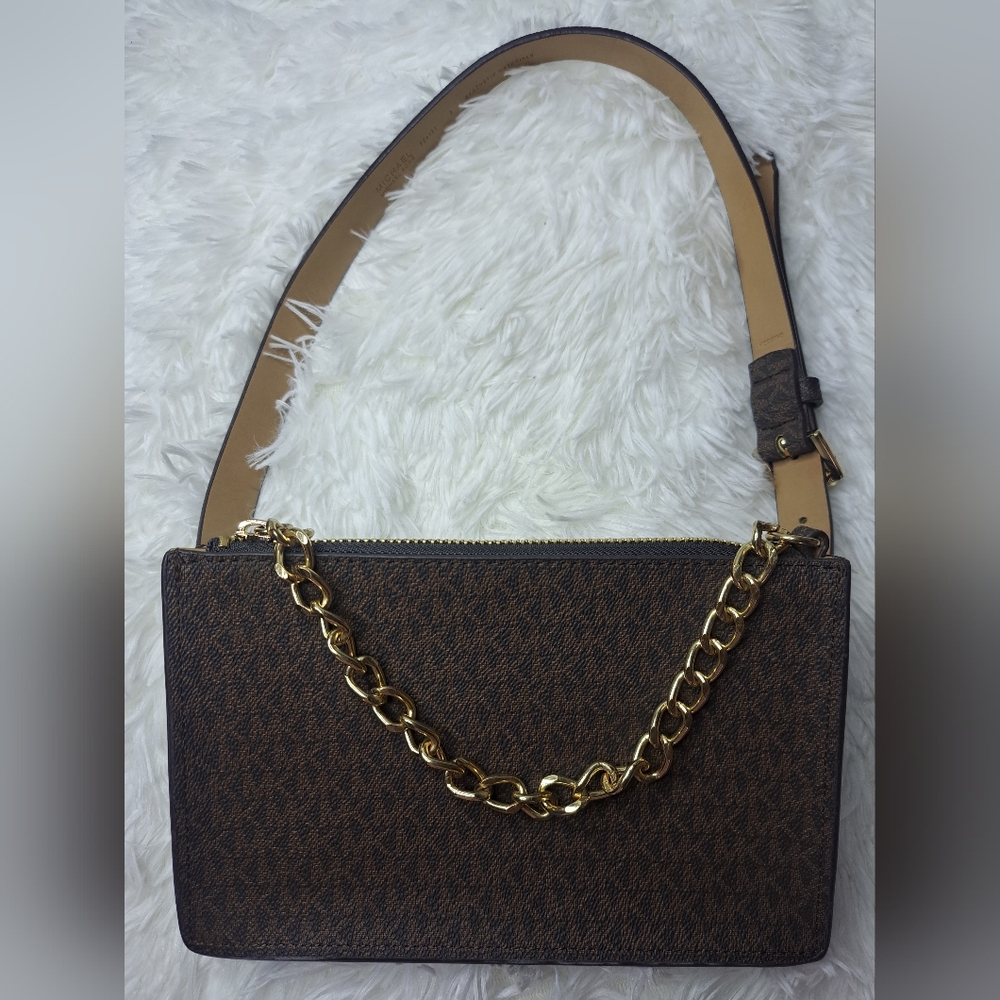 Michael Kors Brown Adjustable Belt S Fanny Pack